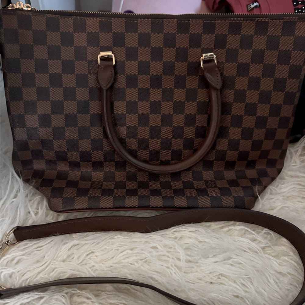 🎀PRICE DROP‼️‼️🎀Plaid brown bag